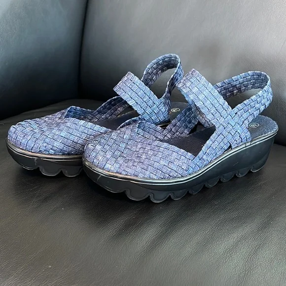 BM bernie Shoes Bm Bernie Mev Woven Shoes Size 38 Poshmark